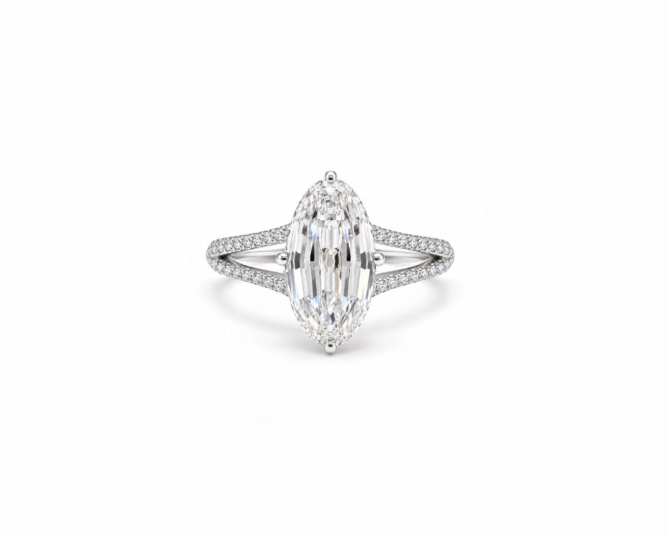 Step Cut Split Solitaire LG