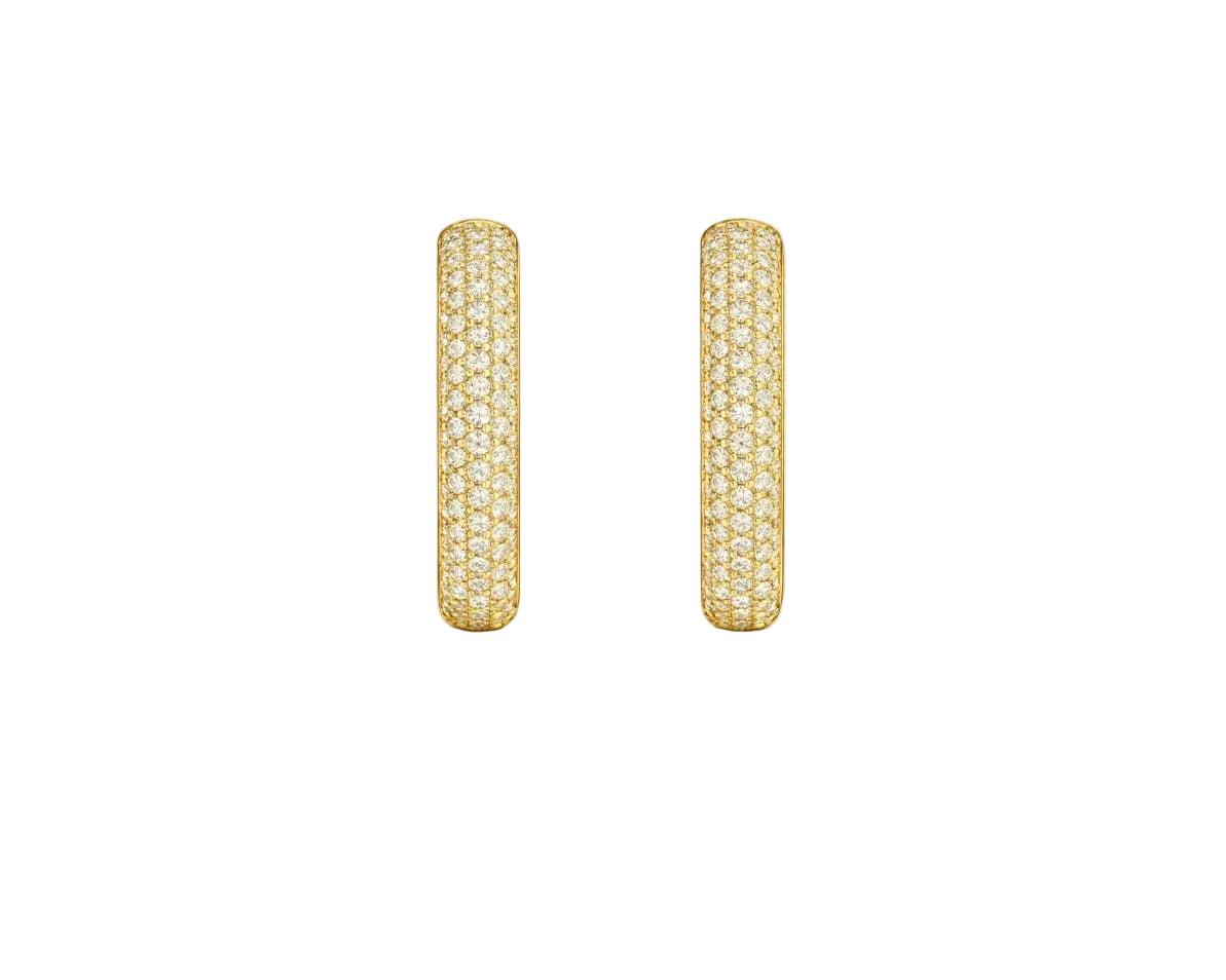 The Classic Pave Hoops