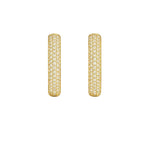 The Classic Pave Hoops