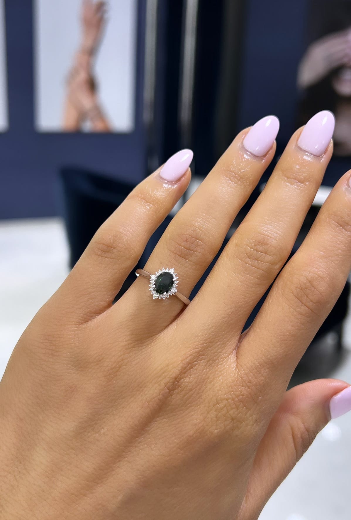 The Green Sapphire Ring