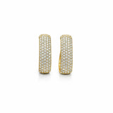 The Pave Clip Hoops