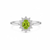 The Peridot Diana Ring