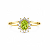 The Peridot Diana Ring