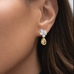 The Petal Drop Earrings LG