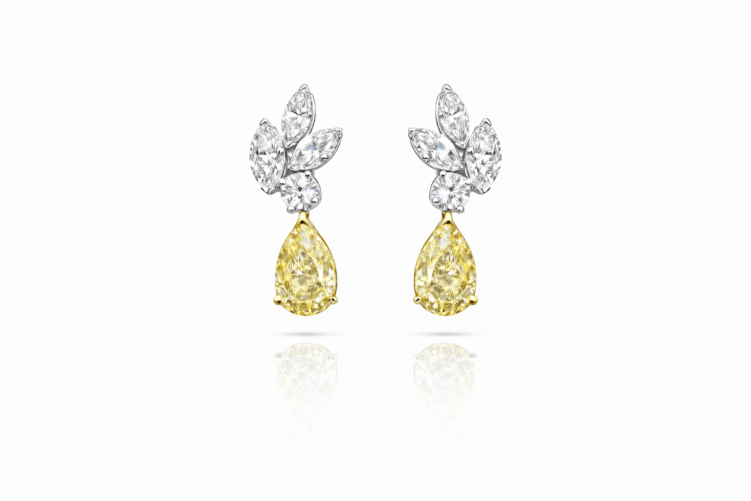 The Petal Drop Earrings LG