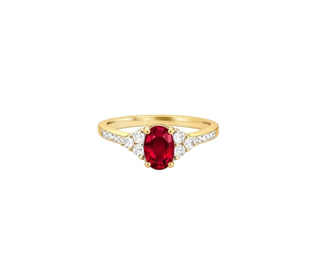 The Red Graceful Ring