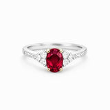 The Red Graceful Ring