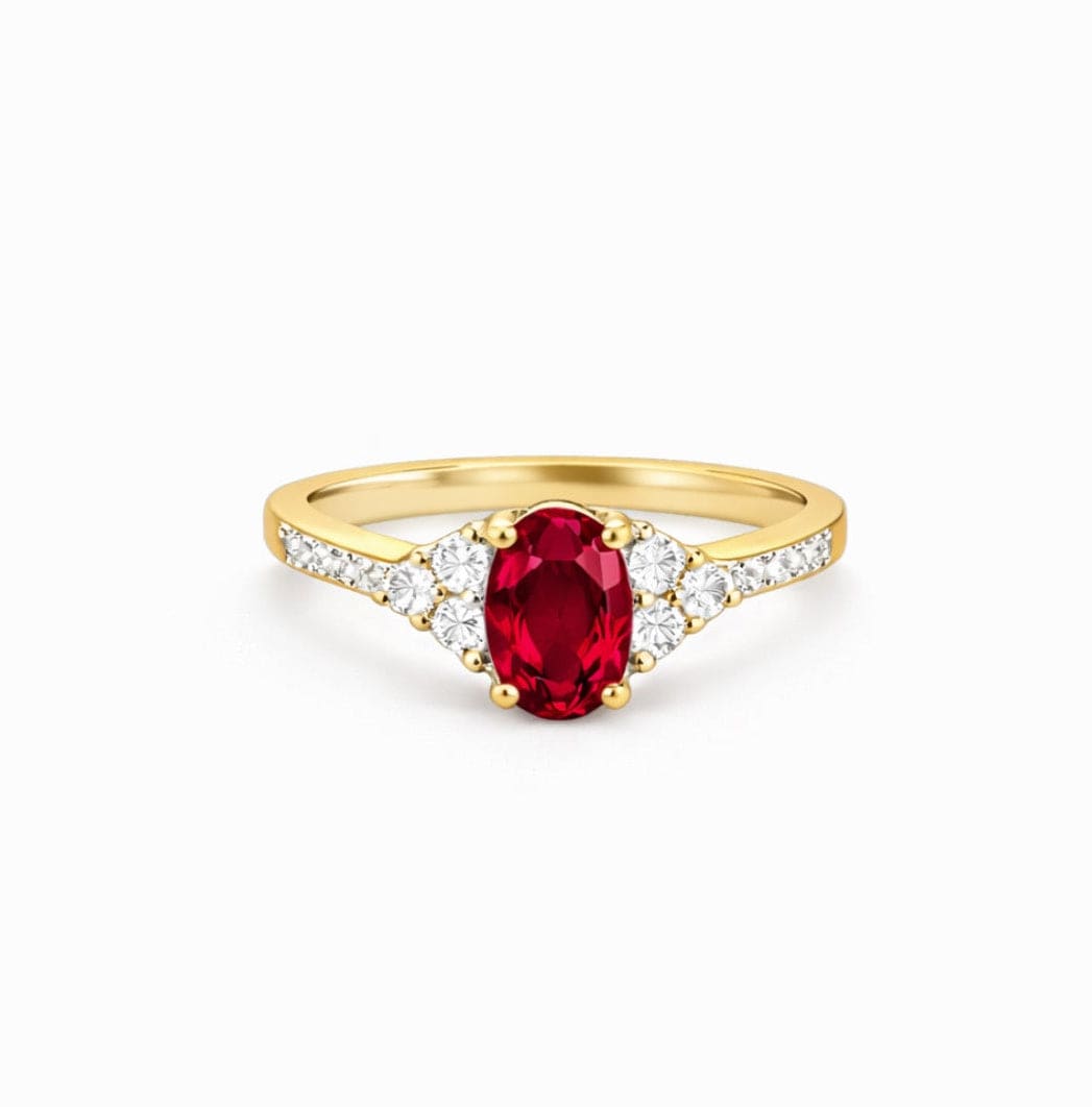 The Red Graceful Ring