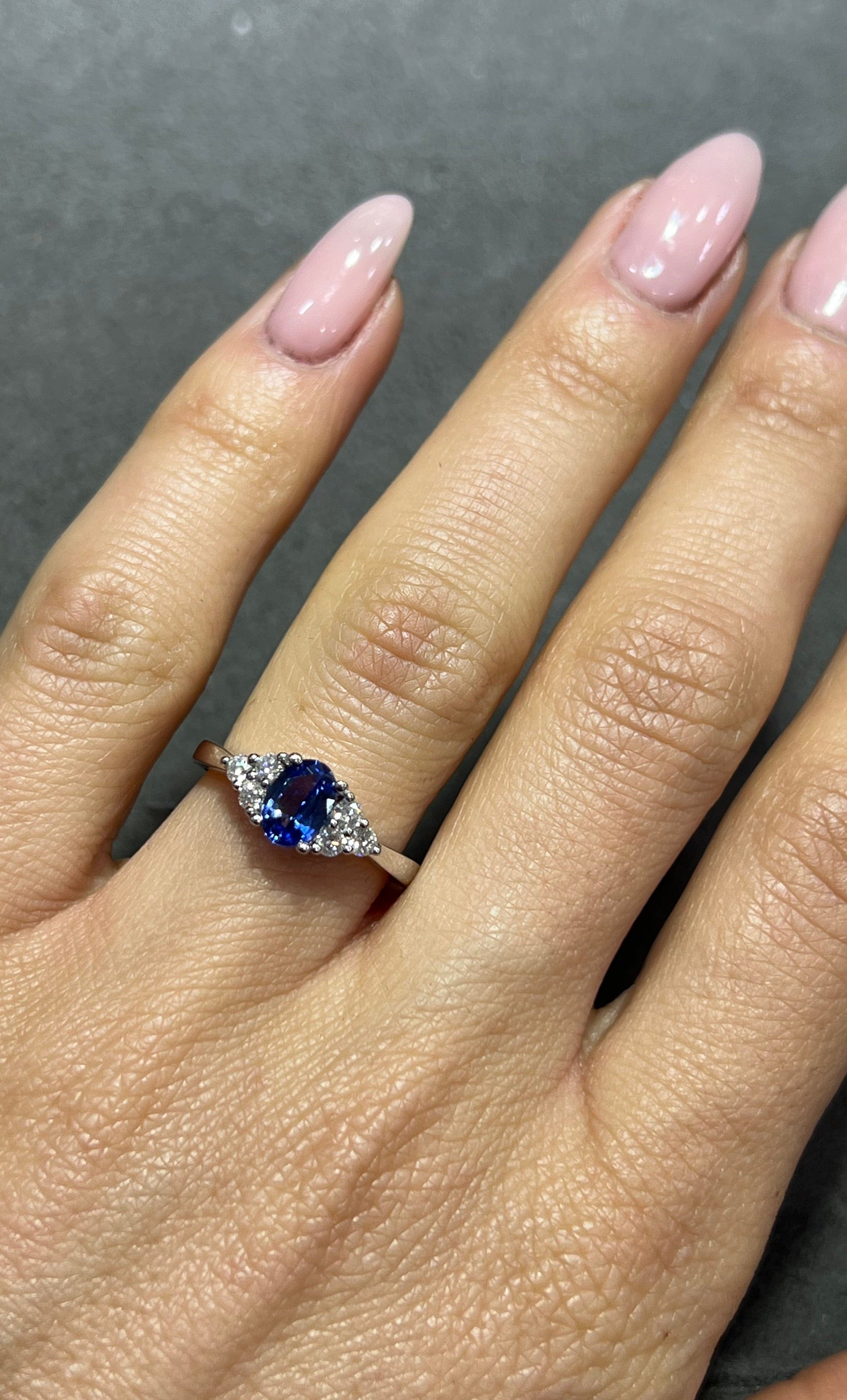 The Sapphire Grace Ring