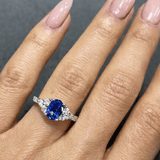 The Sapphire Graceful Ring