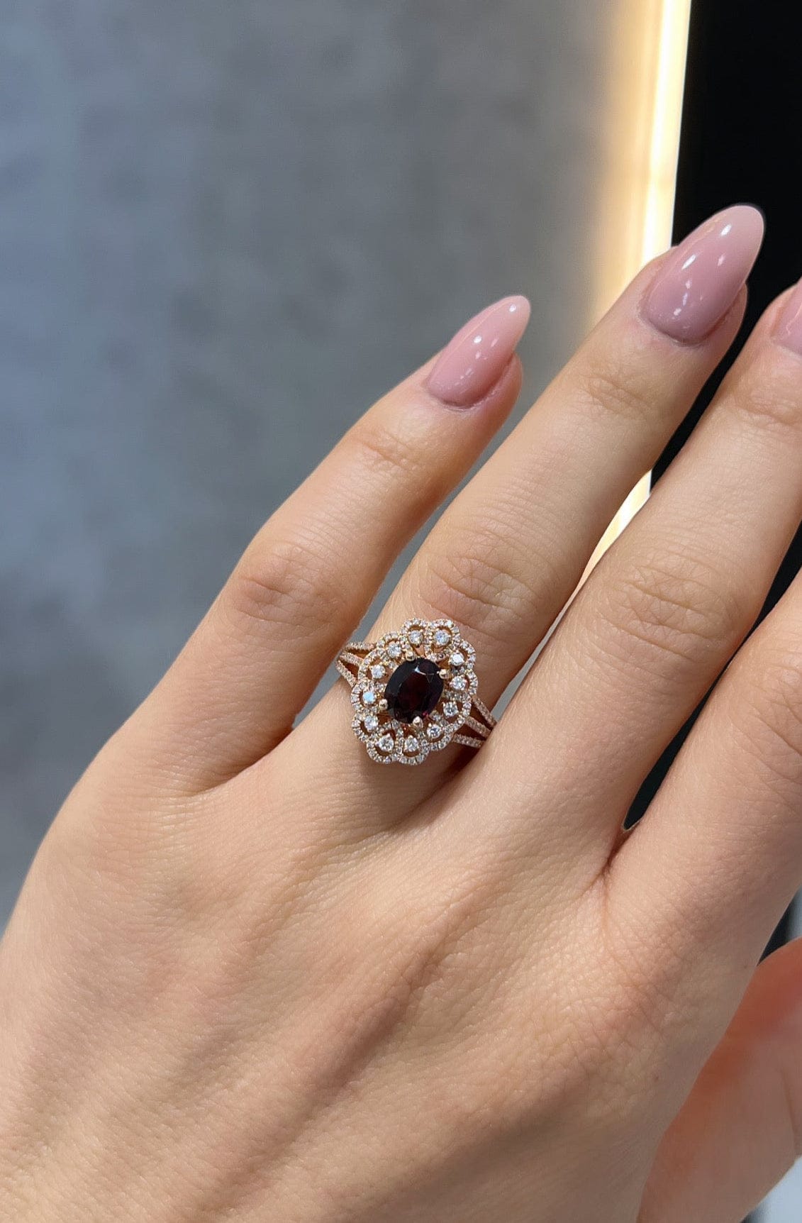 The Victorian Rouge Ring