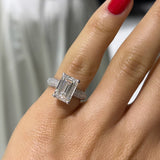 Tiffany Emerald Solitaire LG