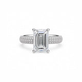 Tiffany Emerald Solitaire LG