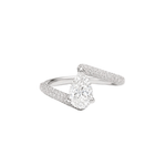 Tiffany Pear Solitaire Ring