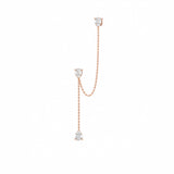 Trinity Chain Earring LG