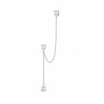 Trinity Chain Earring LG