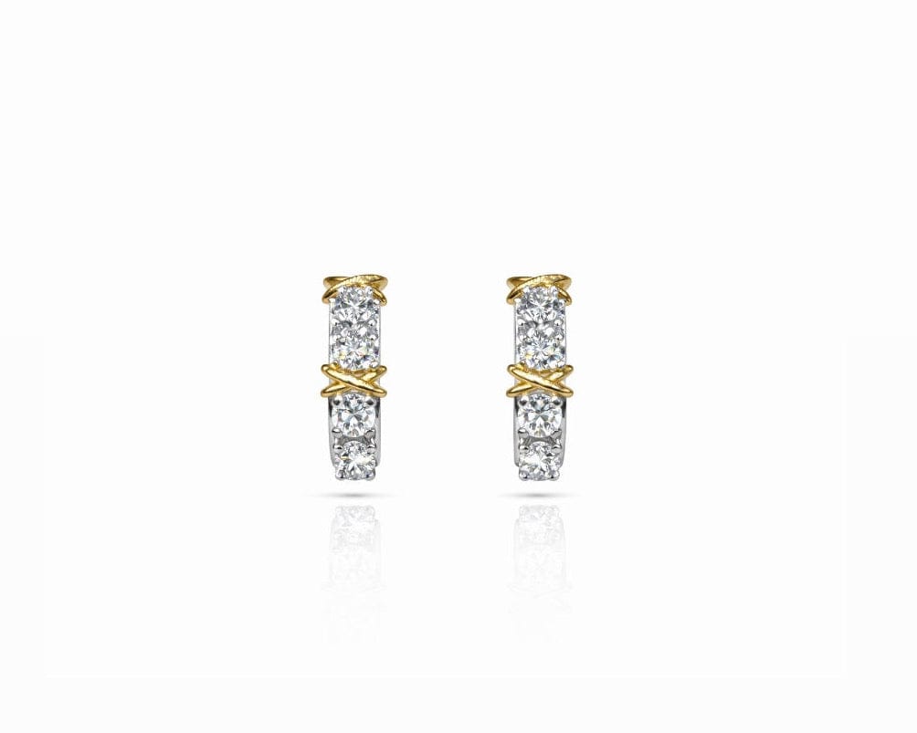 Trinity Diamond Huggies LG