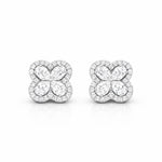 Tripple Halo Earrings LG