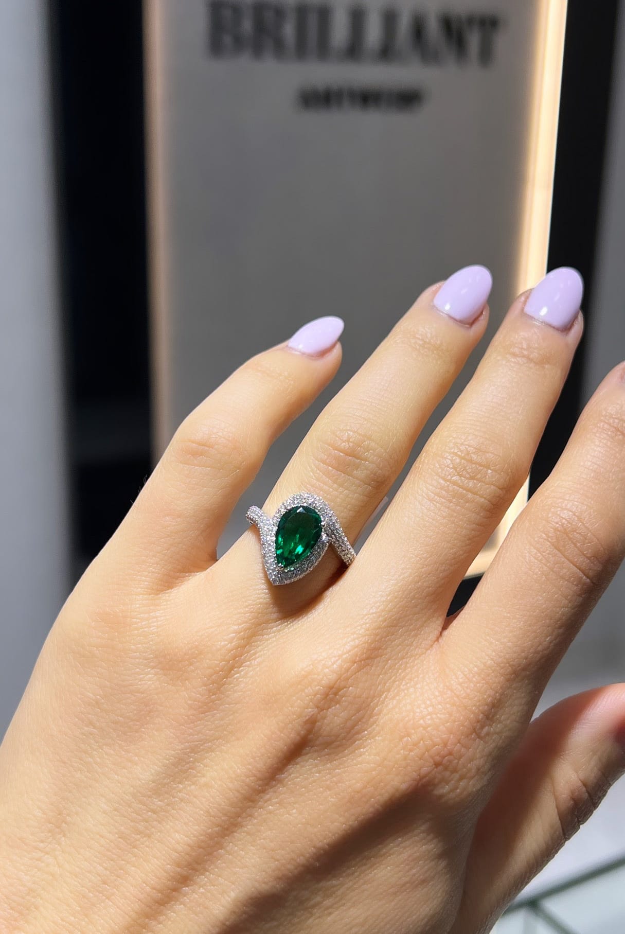 Verde Emerald Ring LG
