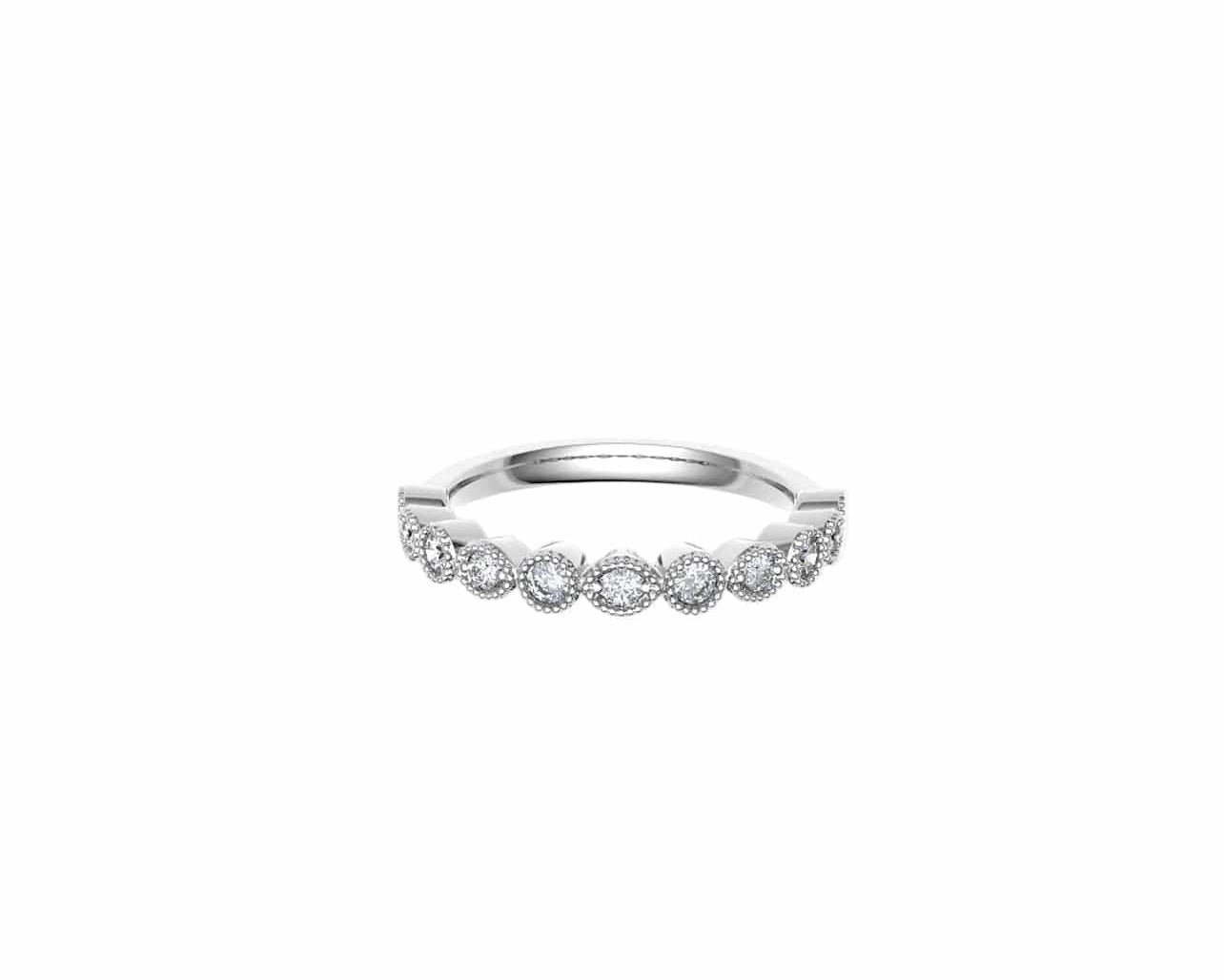 Vintage Bezel Eternity Ring