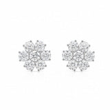 Vintage Flower Studs LG