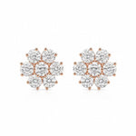 Vintage Flower Studs LG