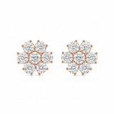 Vintage Flower Studs LG
