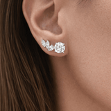 Wing Diamond Earstuds LG