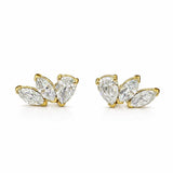 Wing Diamond Earstuds LG